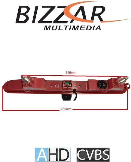Citroen Peugeot Opel Toyota Car Reverse Camera Third Stop OEM Style AHD720 CVBS D-BC-CT23732
