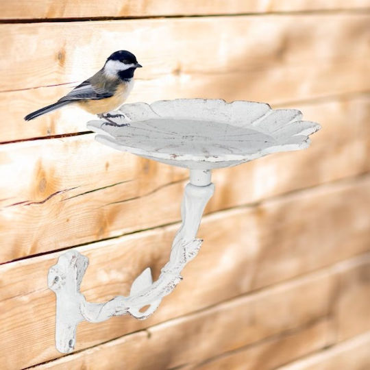 Relaxdays Relaxdays Bird Fountain White 20 x 17 x 21 cm