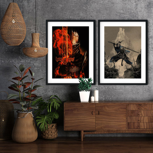 Gaming Poster Dark Souls Iii Gm2365 21cm X 30cm Λευκό Κάδρο Pvc