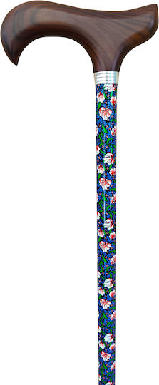 Baston Din Aluminiu Cu Înălțime Reglabilă Model Floral Garcia 403