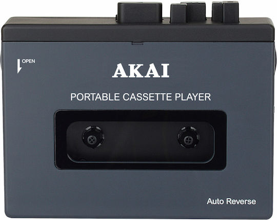 Akai Portable Cassette Player Bluetooth Black