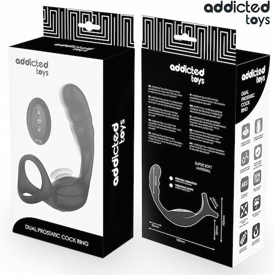Addicted Toys Dual Prostatic Cock Ring Remote Control
