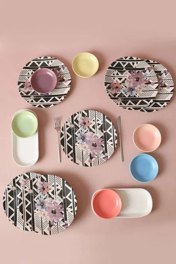 Set Proikas Leylak 14 Stück 6 Personen Florale Modern Mehrfarbig 25 × 25 cm Set Proikas Leylak 14 Stück 6 Personen Florale Modern Mehrfarbig 25 × 25 cm