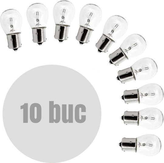10 Autolampen P21w Ba15s 12v 21w CarGuard