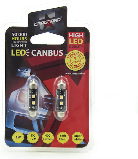 Set 1 Lămpi Auto Led Spotlight Plafon Număr De Înmatriculare Cip Cree Can112