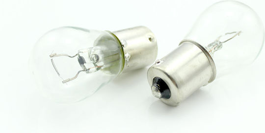 Set 2 P21w Bulbs Clear Carguard