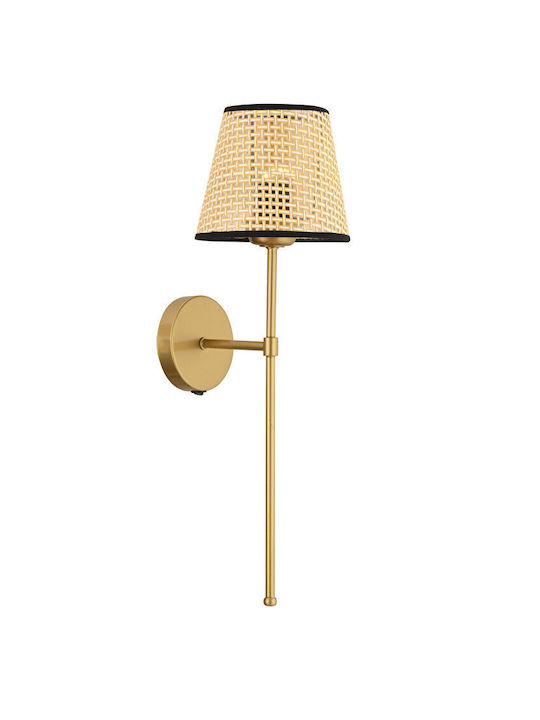 Modern Knitted Led Wall Lamp with Foot Pedal Metal Base 50cm