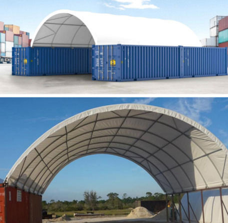 Dalimond Rings Waterproof Tarpaulin 650gr/m² 2x2m. Heavy Duty White