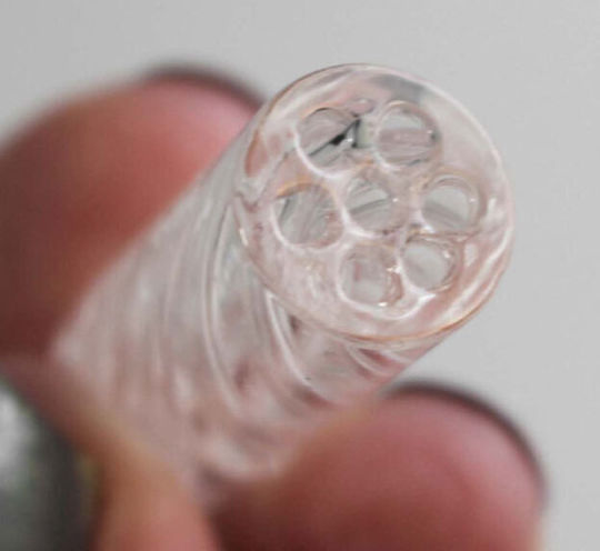 Τζιβάνες Γυάλινη 8mm Διάφανο
