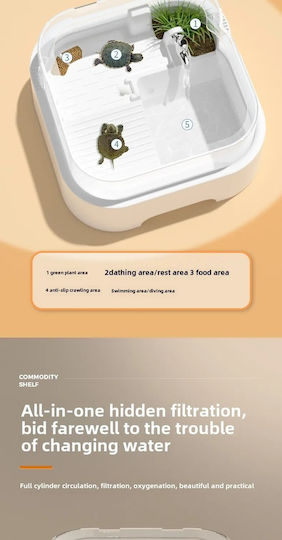 Reptile Terrarium White