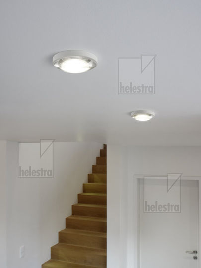 Helestra Таванно осветление 120бр Бяла с Вграден LED