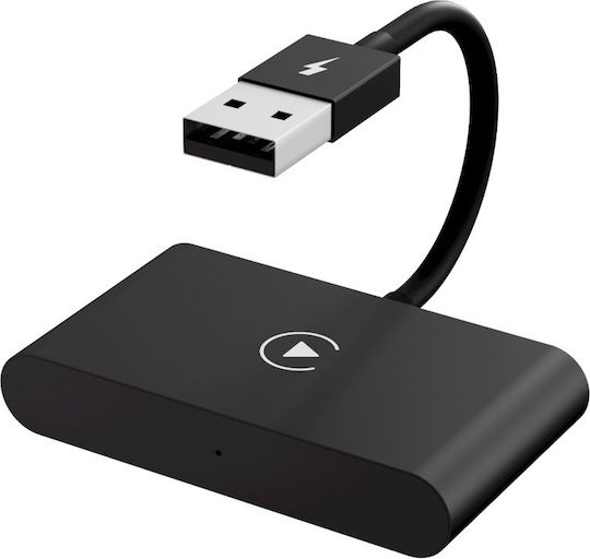 Wireless Adapter Ctht-020-2 Apple Carplay Iphone Ios 10+ Usb-type C Dongle 5g Wifi Bluetooth Automatic Connection Black