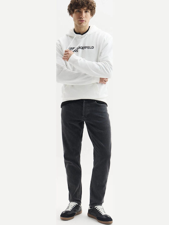 Sweatshirt with Hood White