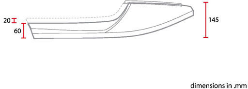 C-Racer Седалка за мотоциклет 578598