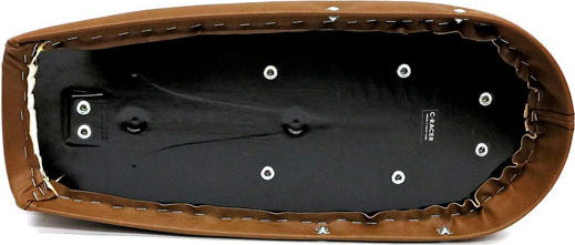 C-Racer Motorrad-Sattel Braun Universal C-Racer Fat Scramsadle Scrambler Sitz Rack