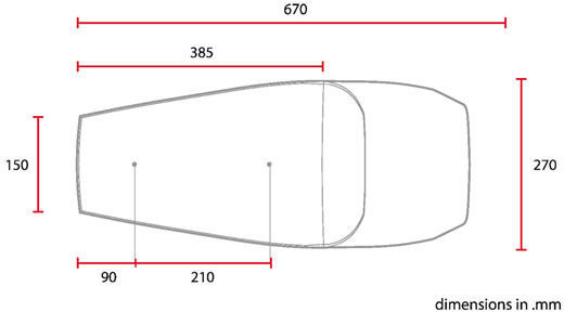 C-Racer Σέλα Μοτοσυκλέτας 578592