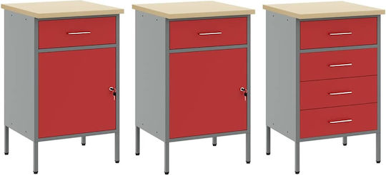 vidaXL Bench, work table, Worktable, Workbench 150x55x200cm