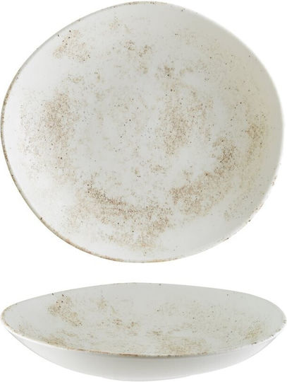 Bonna Nacrous Serving Bowl Round made of Porcelain with Diameter 26cm