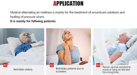 Fofo Medical Αερόστρωμα Κατάκλισης χωρίς Αντλία