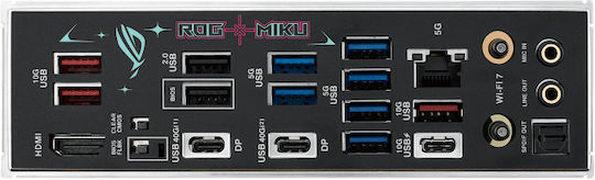 Asus Rog Strix X870E-H Gaming Wifi7 Hatsune Miku Edition Дънна платка ATX с AMD AM5 Сокет