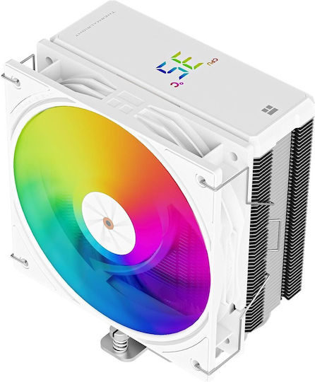 Thermalright Assassin X 120 R Digital Ventilator De Răcire CPU Pentru Priza 1851/AM5/1700 Cu Iluminare ARGB Albă