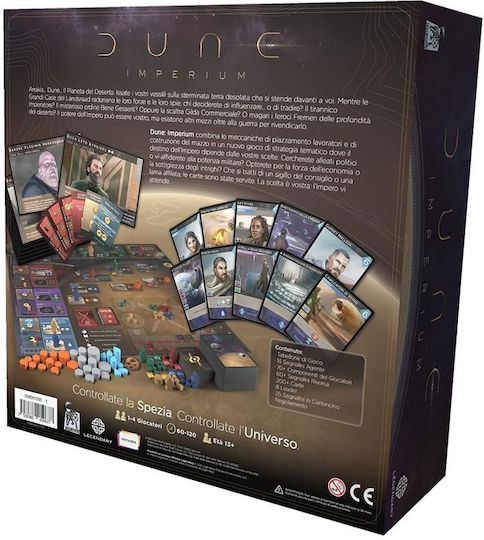Настолна игра Dune: Imperium за 1-4 играчи 13+ години 59677 (IT) Asmodee