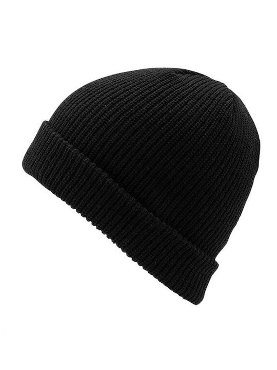 Beanie Beanie Knitted in Black color