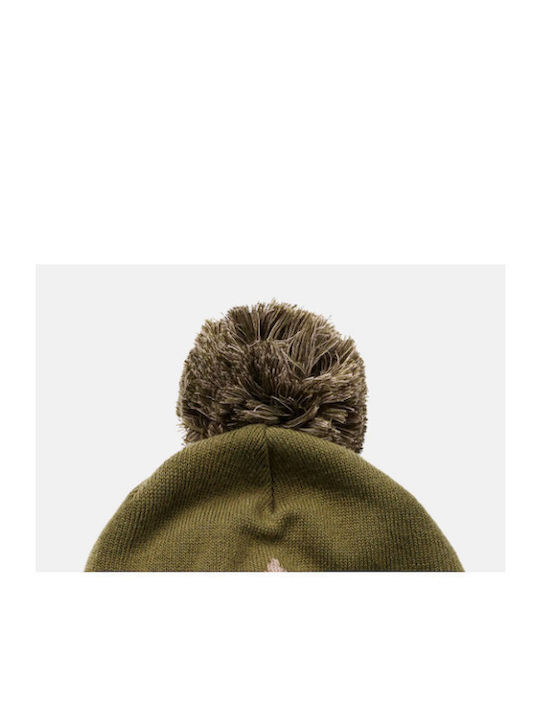 Recycled Beanie Ανδρικός Σκούφος Πλεκτός σε Πράσινο χρώμα