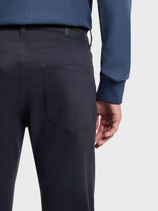 Herren Jeanshose Elastisches Slim Anwendung Dunkelblau