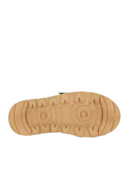 Leather Women's Moccasins in Brown Color