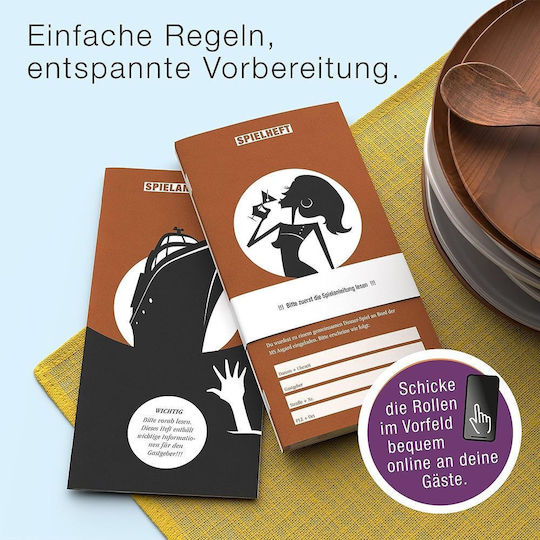 Brettspiel Murder Mystery Board für 5+ Spieler 16+ Jahre 78300 (GER) Chippo
