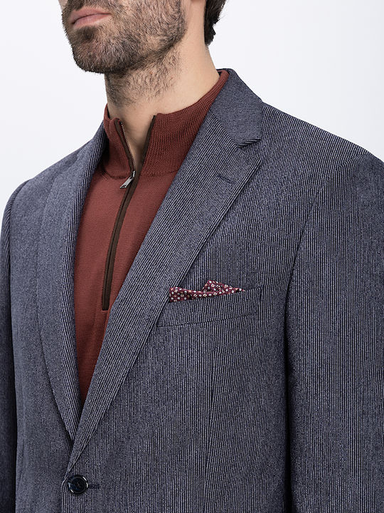 Winter Herrenanzugsjacke Blue