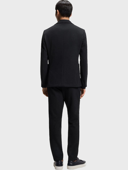Men's Suit Jacket Dark Blue
