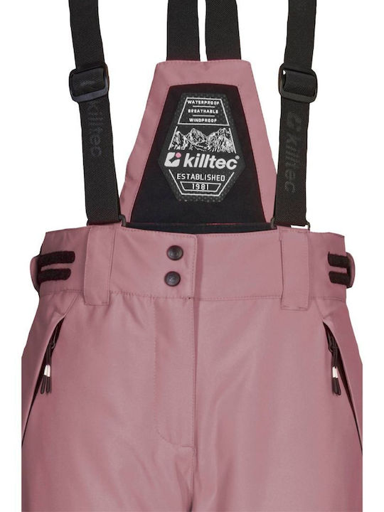 Killtec Ksw 43650-427 Kids Trousers for Ski & Snowboard Pink
