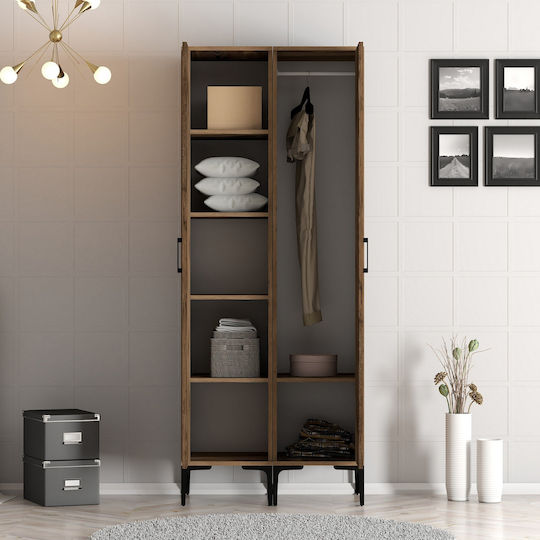 Δίφυλλη Ντουλάπα 80x47x201cm Δίφυλλη Ντουλάπα 80x47x201cm