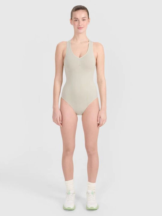 Damen-Bodysuit Für Damen Schnell Trocknend Training 4f 4frss25tfbof004-83s