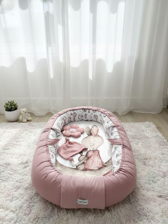 Velvet White Βρεφικό Μαξιλάρι Φωλιά