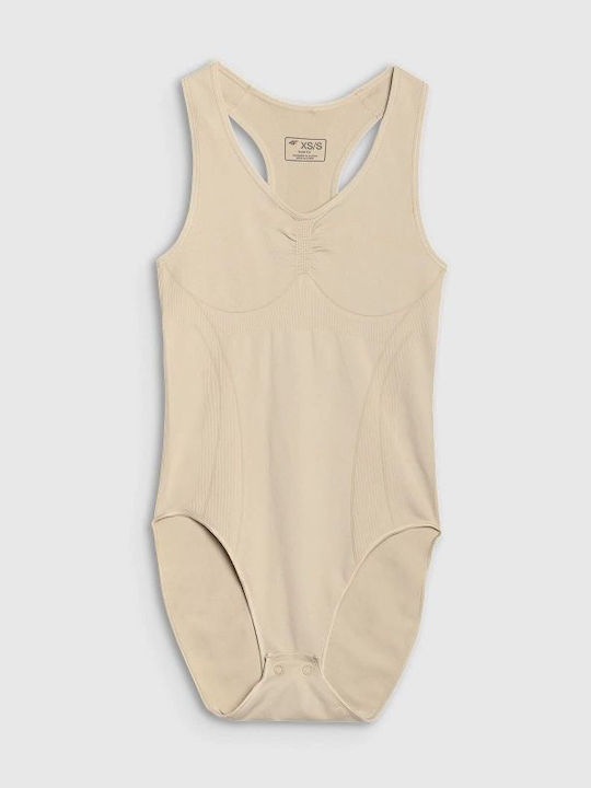 Damen-Bodysuit Für Damen Schnell Trocknend Training 4f 4frss25tfbof004-83s