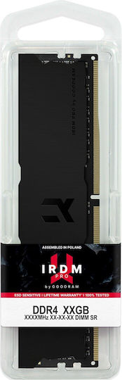 GoodRAM IRDM Pro DDR4 64GB RAM με 2x32GB Modules και Ταχύτητα 3600 για Desktop