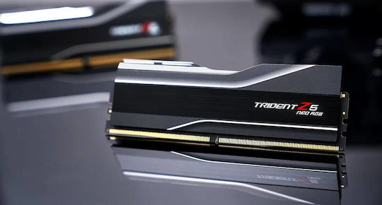 G.Skill Trident Z5 Neo RGB DDR5 128GB RAM с 2x64GB Модули за Настолен Компютър