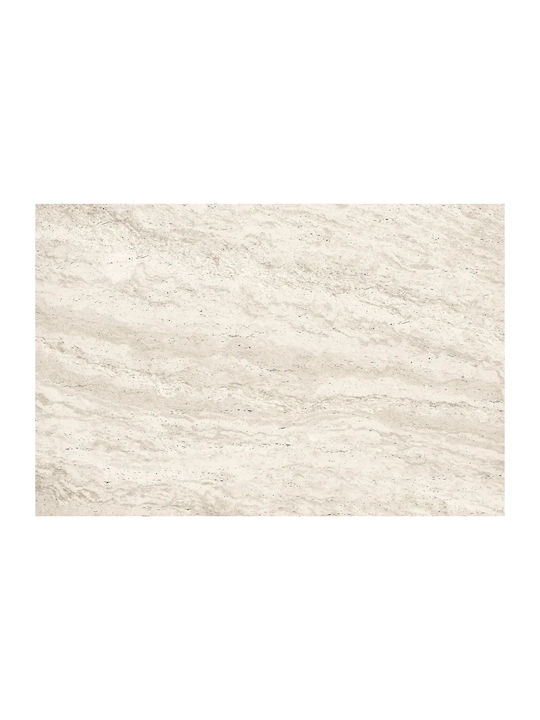 Moderner Beistelltisch mit Travertin-Optik 40x30x50 cm