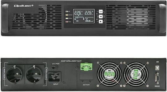 Qoltec 52287 UPS 3000VA 3000W