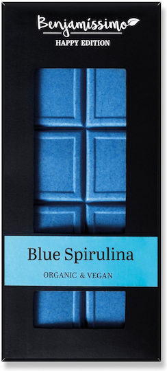 Organic Blue Spirulina Chocolate 60g Benjamissimo