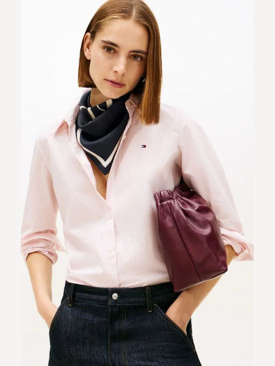 Tommy Hilfiger Women's Silk Blue Shawl