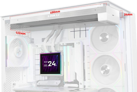 Lian Li HydroShift II LCD-S 360N Λευκό