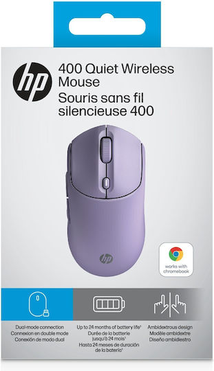 HP 400 Quiet С кабел Мишка Бял