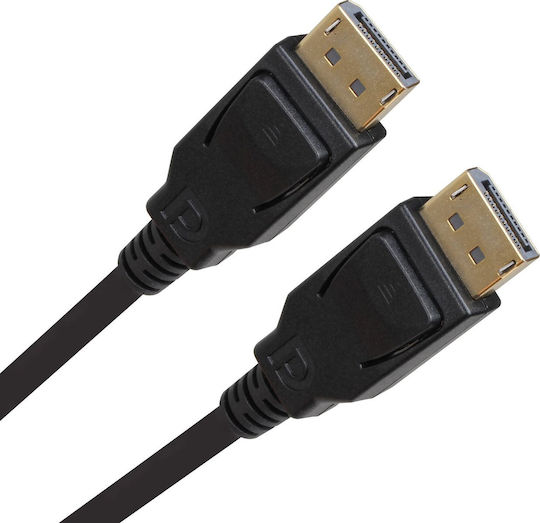 Vcom Cg651-2.0m Cable Displayport M To Displayport M 2m Black