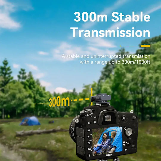 Hollyland Lark M2 Mini Combo Σετ Ασύρματο Μικρόφωνο Πέτου, Clip On για Κινητό