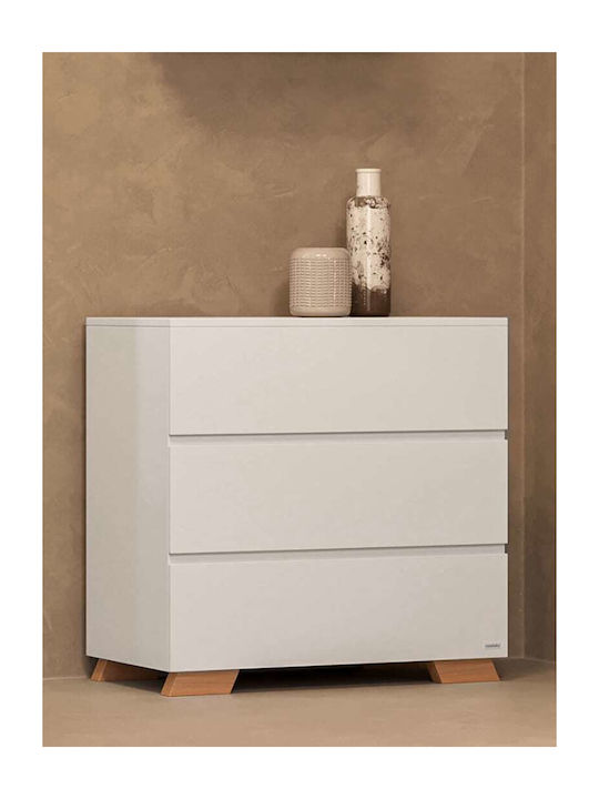 Oslo Βρεφική Συρταριέρα με 3 Συρτάρια 94x50x91cm Oslo Βρεφική Συρταριέρα με 3 Συρτάρια 94x50x91cm