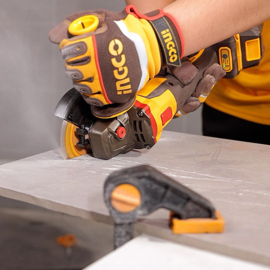 Ingco CAGLI4128112E Τροχός 115mm Μπαταρίας 2x2.5Ah